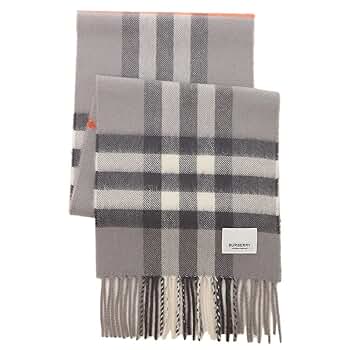 Amazon.co.jp: [BURBERRY] [バーバリー] マフラー グレー メンズ