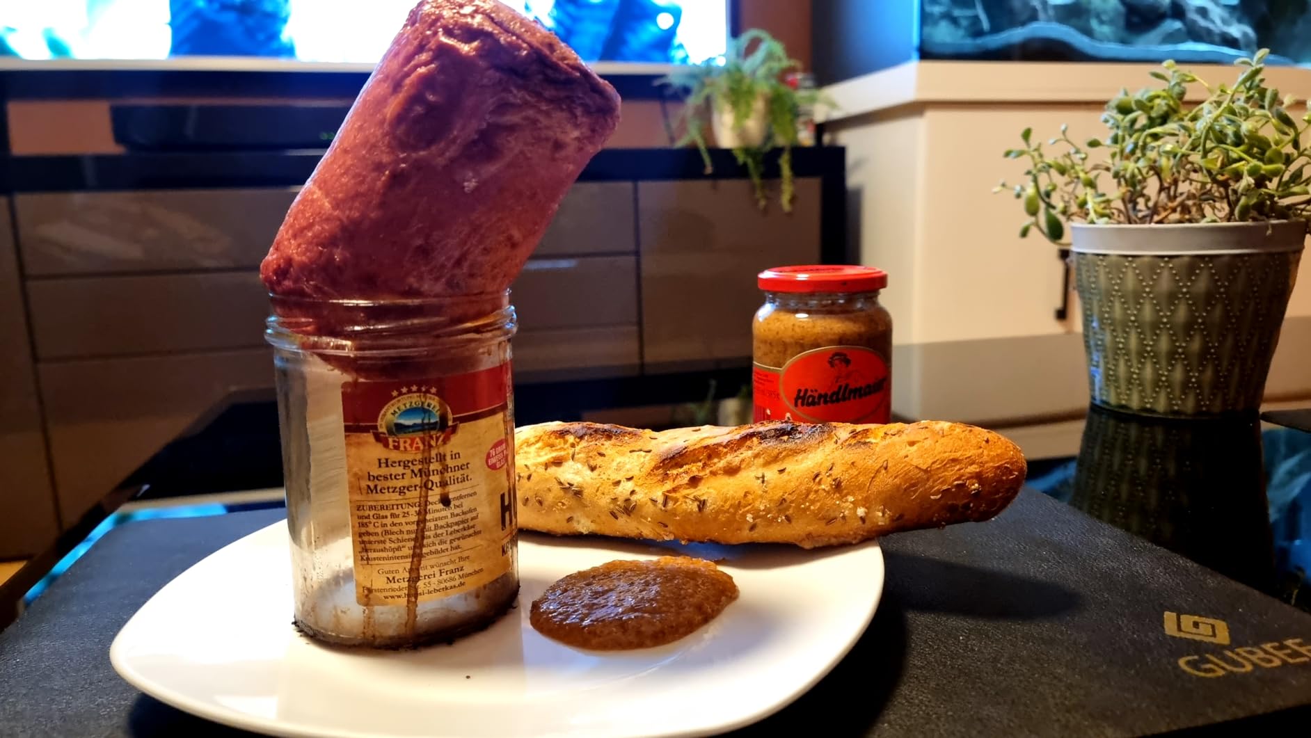 HUPSI | bayrischer Leberkäse im Glas zum Aufbacken - 6er Pack | kräftig ...