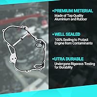 Vista 5 de Kit de juntas de tapa de distribución – Compatible con 2.0L 2.4L Chevrolet Cobalt, Equinox, HHR, Malibu, GMC Terrain, Buick Regal, Verano