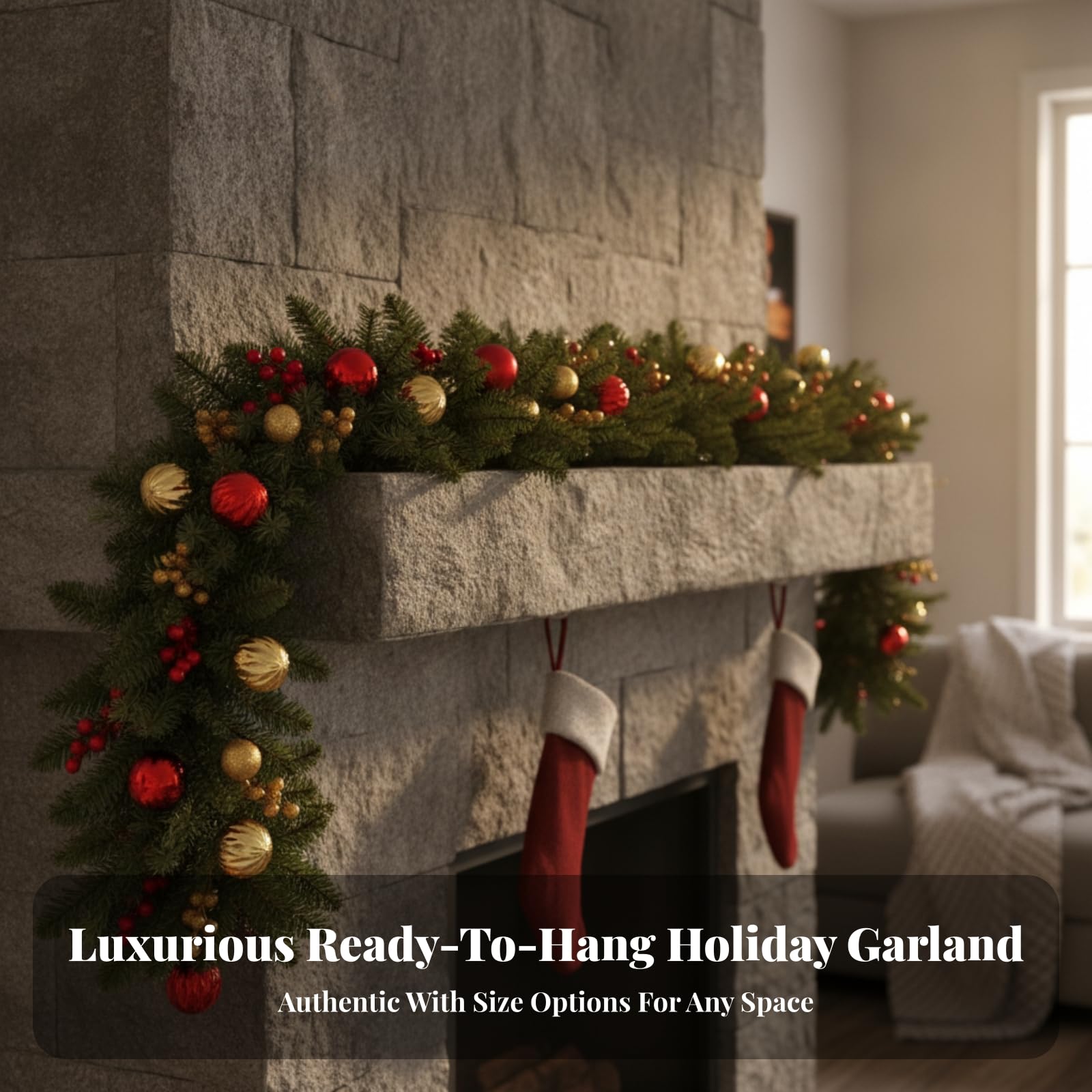 Guirlan Noël Lumières, 2.7m