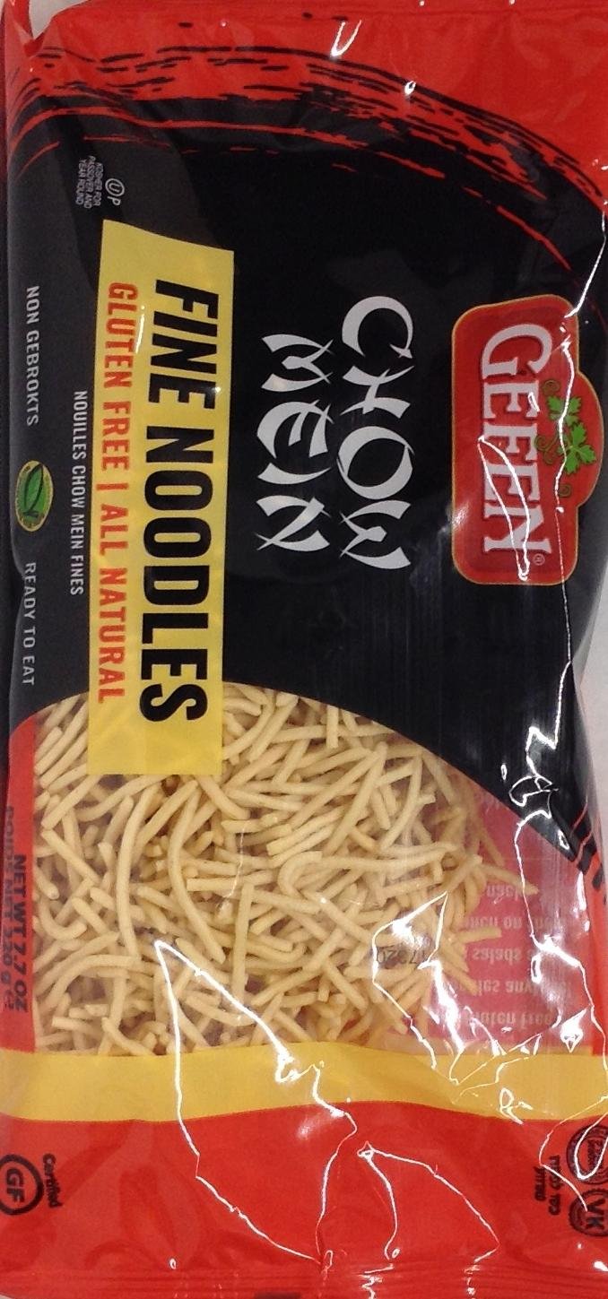 Gefen Chow Mein Fine Noodles Gluten Free KFP 7.7 Oz. Pack