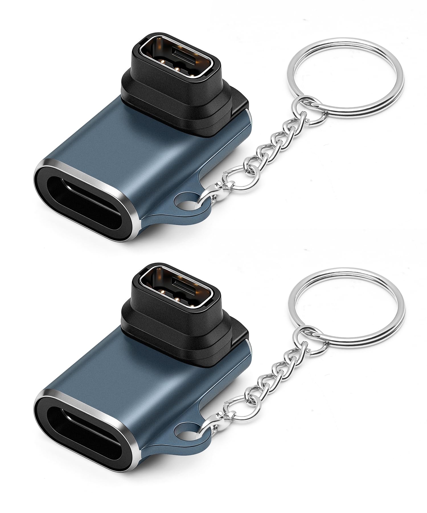 Adapter ładowarki typu C do Coros Pace 2 (2 sztuki) Konwerter kabla do ładowania Smartwatch z inteligentnym chipem do Coros Apex (szary)