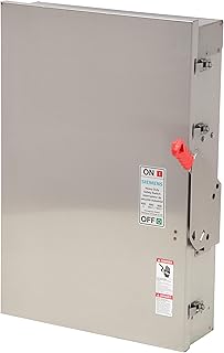 Siemens HNF365SA 3 Pole Non-Fusible Type 4X Stainless Steel Heavy Duty Safety Switch, 600V/400 Amp