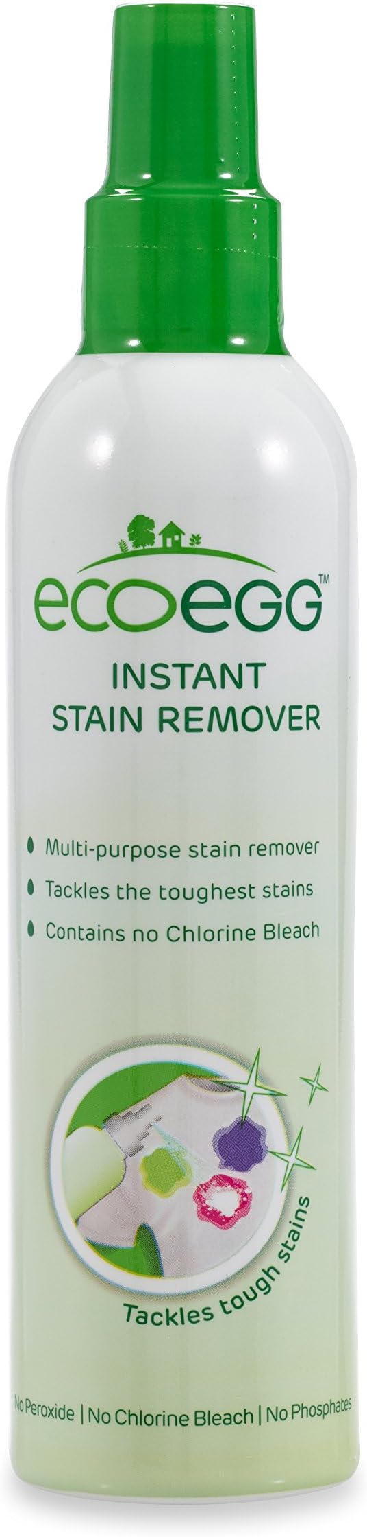Ecoegg Instant Stain Remover, White, 5 x 5 x 20.5 cm