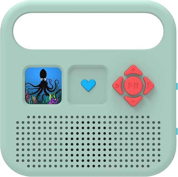 Merlin Merlin - Enceinte Interactive avec 1000 Titres (Vert Amande)