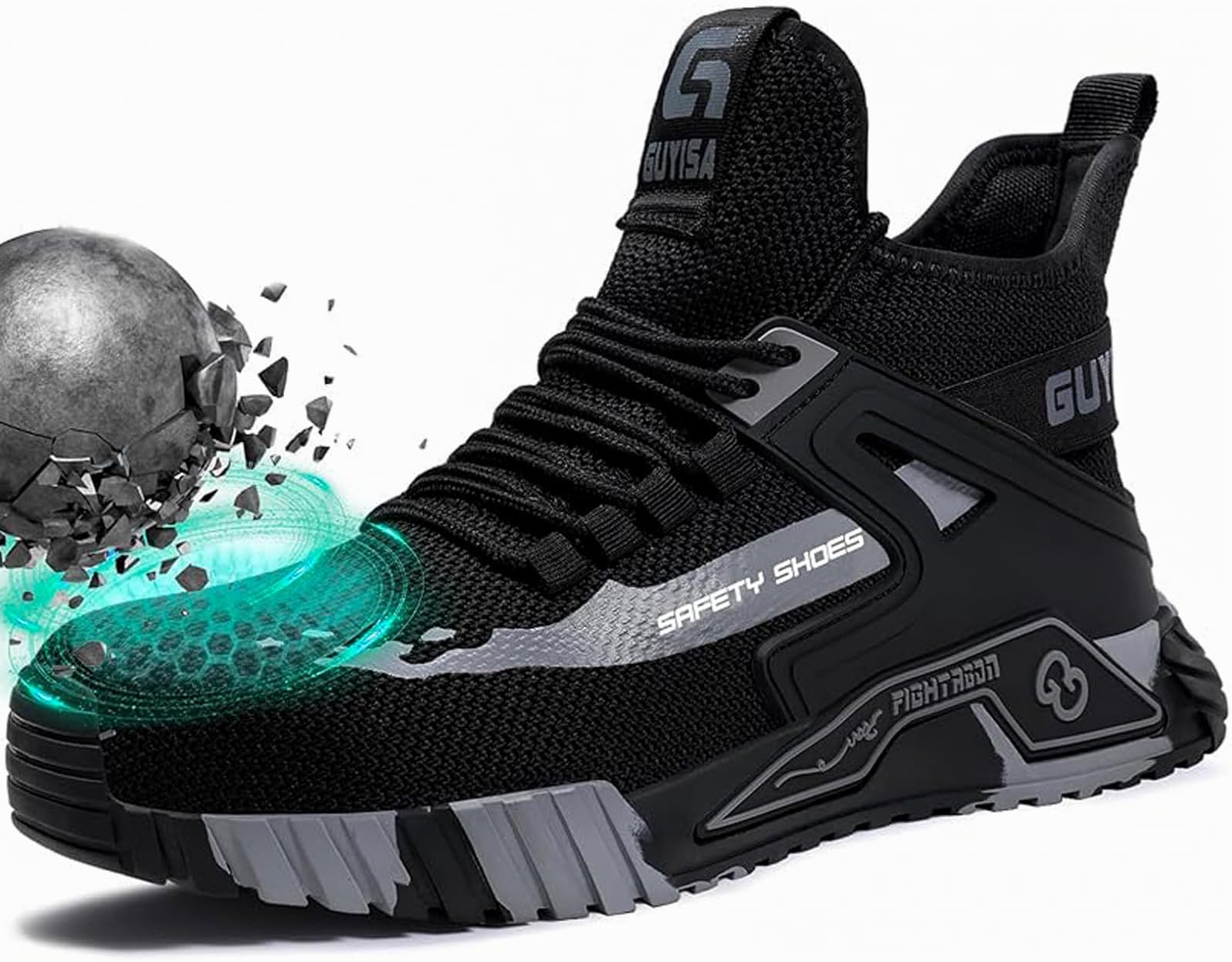 Steel Toe Shoes for Men Work Safety Industrial Shoes