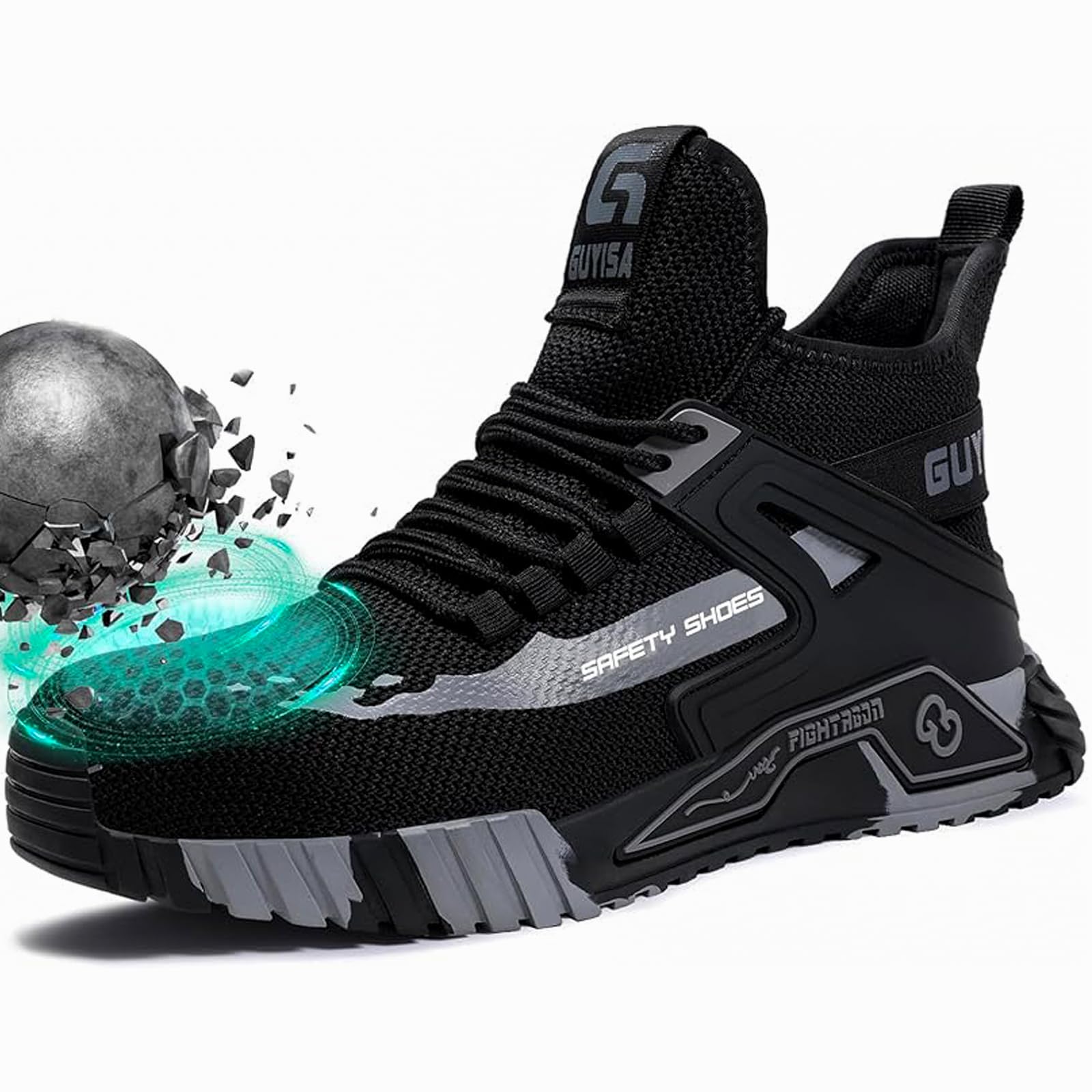 Steel Toe Shoes for Men Work Safety Industrial Shoes