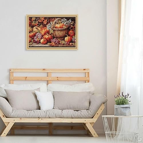 Miniatura 6 de Fall Pumpkin Jigsaw Puzzles for Adults 1000 Pieces,Colorful Puzzle with Mesh Storage Bag,Learning Educational Puzzles for Gift 2011495