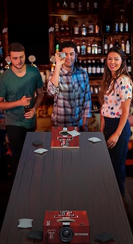 Vista 108 de SOAR Juego de Cornhole de mesa NCAA y altavoz Bluetooth