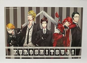 Amazon.co.jp: 黒執事 ポストカード 原画展 グレル ウィル
