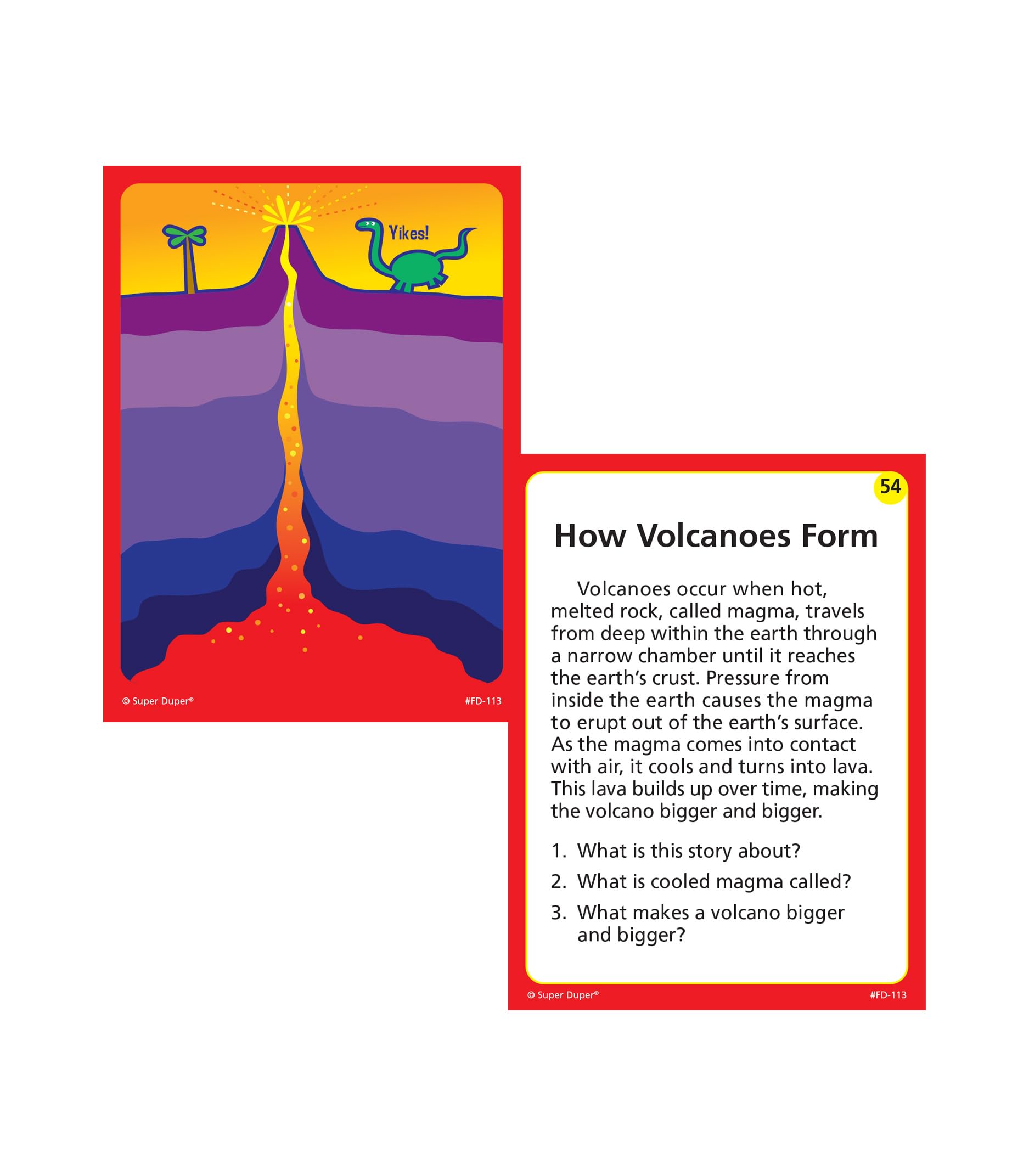 Listening Comprehension Flash Cards Educational Super Duper Auditory ...