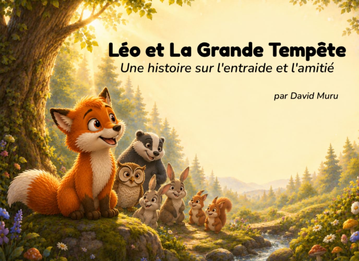 Léo et la Grand Tempête: Une aventure sur l'amitié et l'entraide
