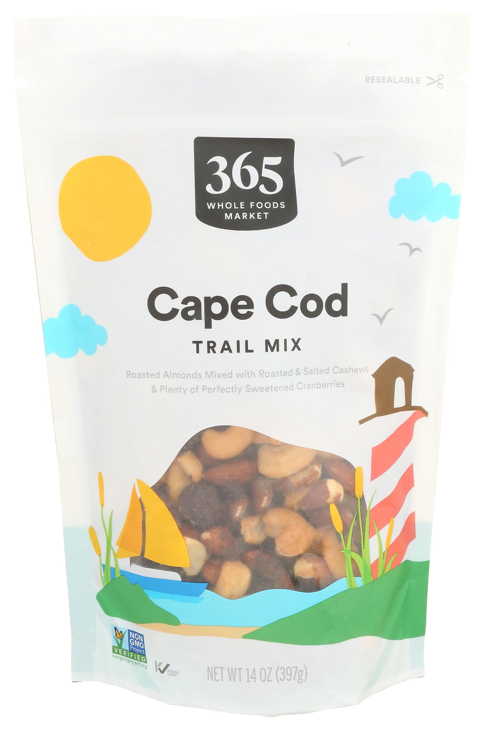 Amazon.com: 365 by Whole Foods Market, Cape Cod Trail Mix, 14 OZ
