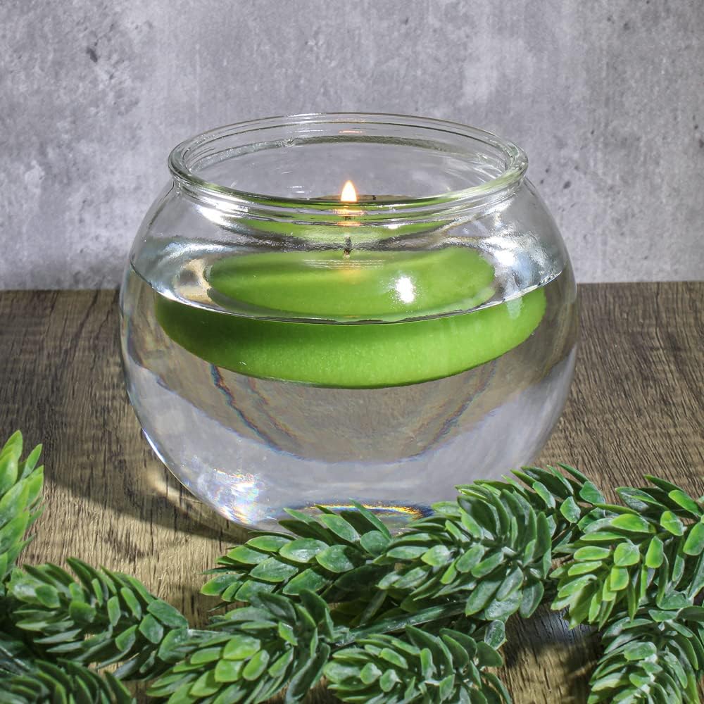 Richland Bubble Ball Vase with Rim 4" Set of 12