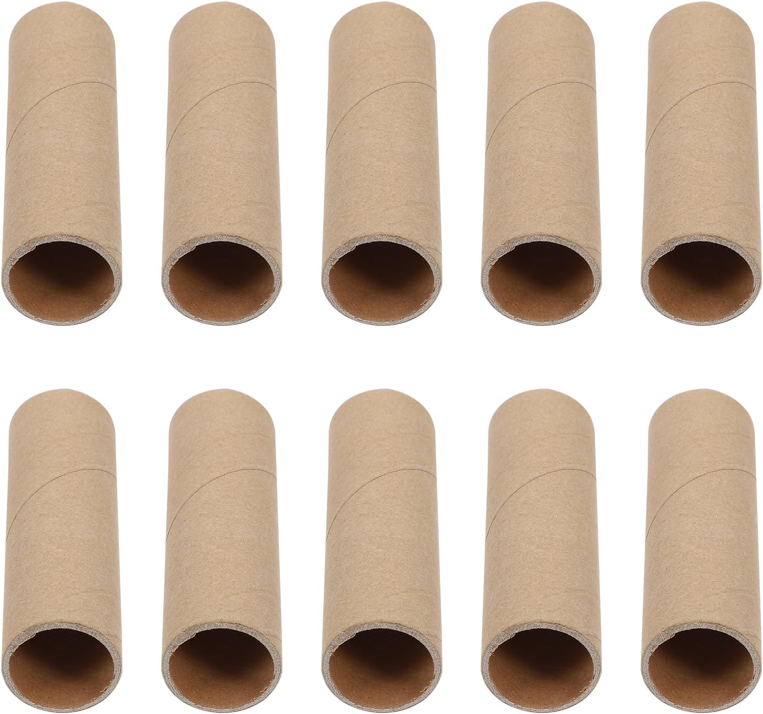 Handi Stitch Pack of 30 Brown Kraft Cardboard Tubes - L 10.4 x D 4 cm ...