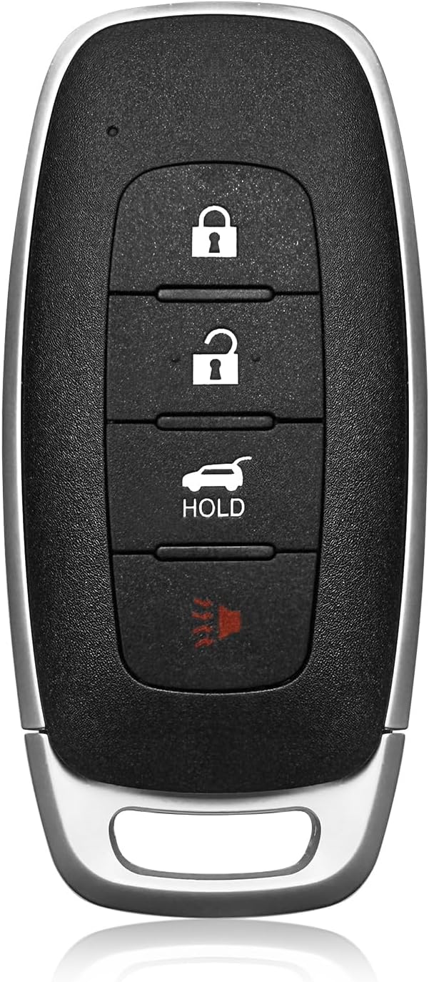 Replacement for 2022 2023 2024 2025 Nissan Ariya Pathfinder Key Fob Remote Control KR5TXPZ1 4 Buttons 434MHz,Black