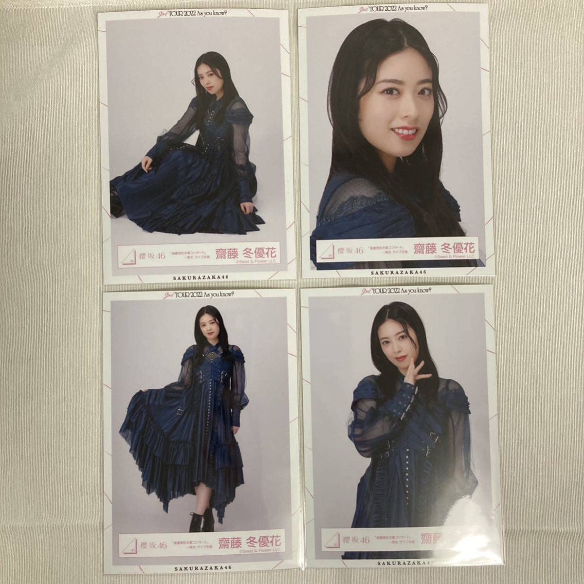 Amazon.co.jp: 櫻坂46 齋藤冬優花 渡邉理佐卒業コンサート 一期生