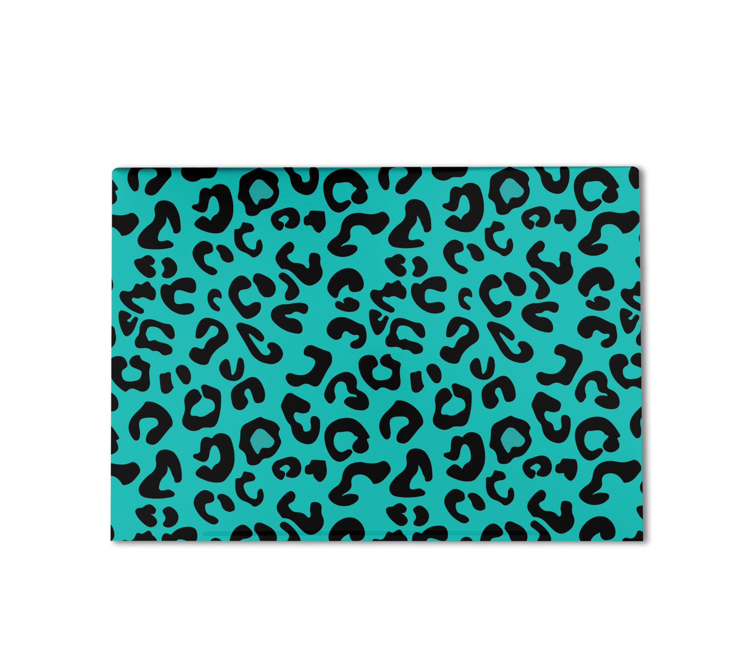 Gaming Skin Compatible with HP Envy x360 16” (2023) - Teal Leopard - Premium 3M Vinyl Protective Wrap Decal Cover - Easy to Apply | Crafted in The USA by MightySkins
