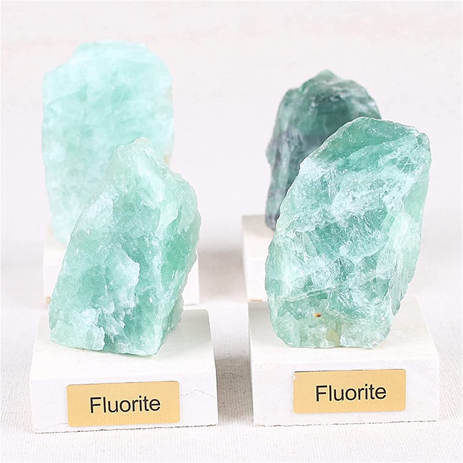 Fluorite naturelle : pierres tombées de lithothérapie et minéraux de soin JCAKES