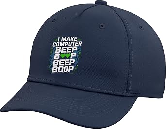I Make Computer Beep Boop Circuit Network Engineer Adjustable Baseball Hat