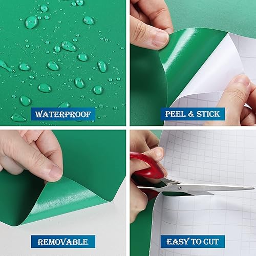 Vista 113 de FunStick Papel tapiz morado pastel para dormitorio, papel adhesivo morado claro para armarios, papel tapiz de despegar y pegar, papel tapiz