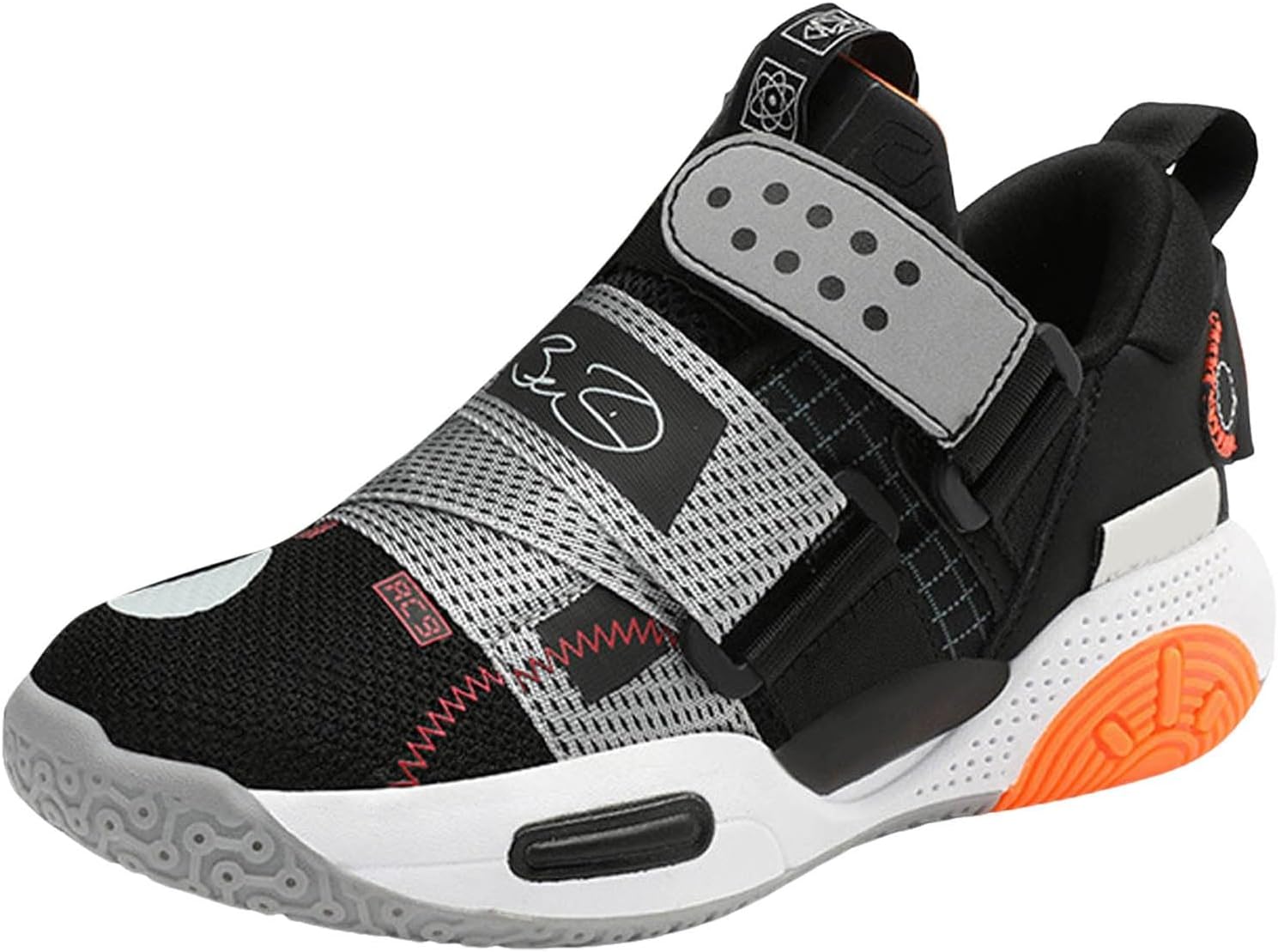 IWIHMIV Kids Shoes Kids Sneakers Kids Tennis Shoes Boys Girls Tennis Shoes Lightweight Breathable Non Slip Running Athletic Shoes