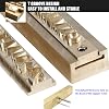 Hot Foil Stamping Machine Flexible Letters Mold,Copper Brass Engraving for Wood Leather Craft & Other Surfaces,Times New Roman