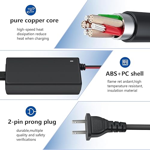 Miniatura 5 de Cargador de batería de arranque NOCO Boost compatible con NOCO GB70 GB150 GB250+ GB251+ GB500 GB500+ Genius 56W 14V adaptador de cable de