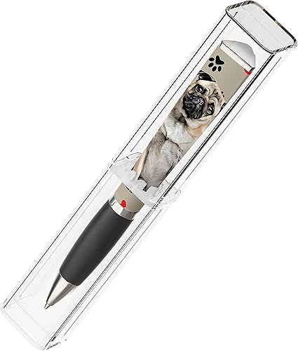 Miniatura 2 de Bolígrafo I Love My Dog (1 bolígrafo, 3 caras) bolígrafos lindos de cumpleaños para perros, bolígrafos divertidos, regalos para mujeres y perros