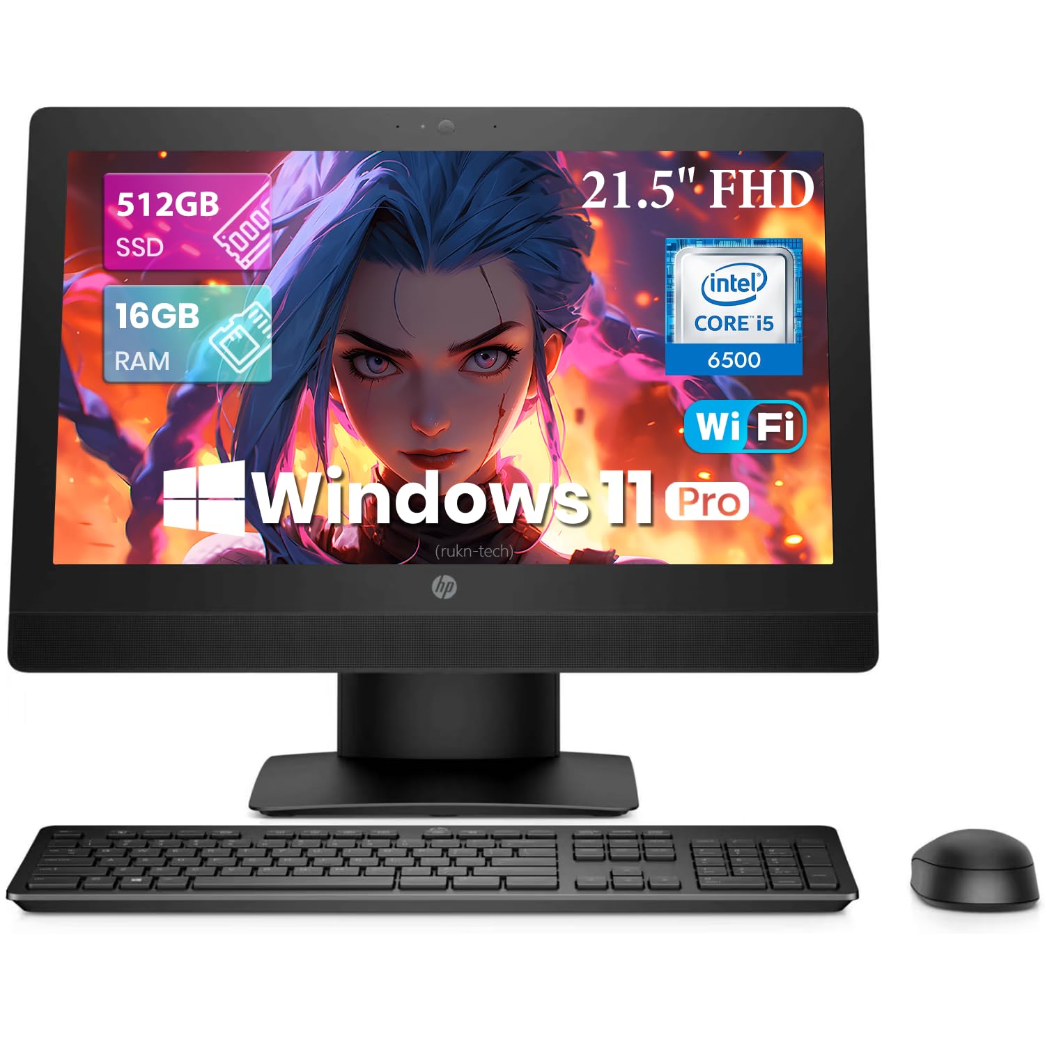 ディスプレイ・モニター本体 HP ProOne 600 G3 (16GB SSD250GB+HDD 2TB) HP ProOne 600 G3 (16GB SSD250GB+HDD 2TB)