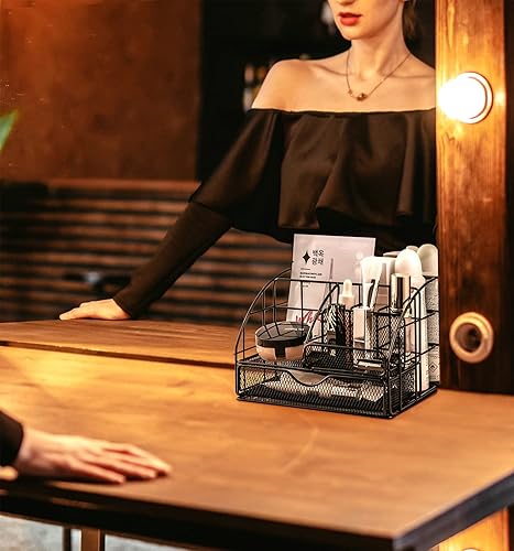 Miniatura 6 de AUPSEN Organizadores de escritorio y accesorios organizador de escritorio mejorado para oficina escuela o hogar cuenta con 6 compartimentos  1 cajón