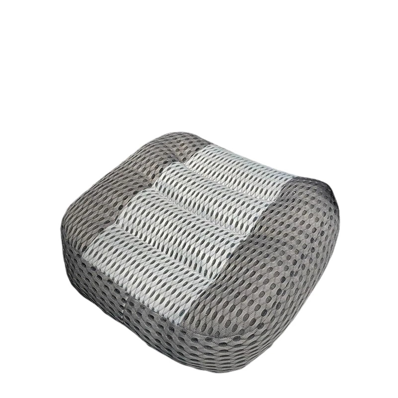 Hviyroi car seat cushion Universal Height Increasing Car Seat Cushion Breathable(DarkgrayLightgary)