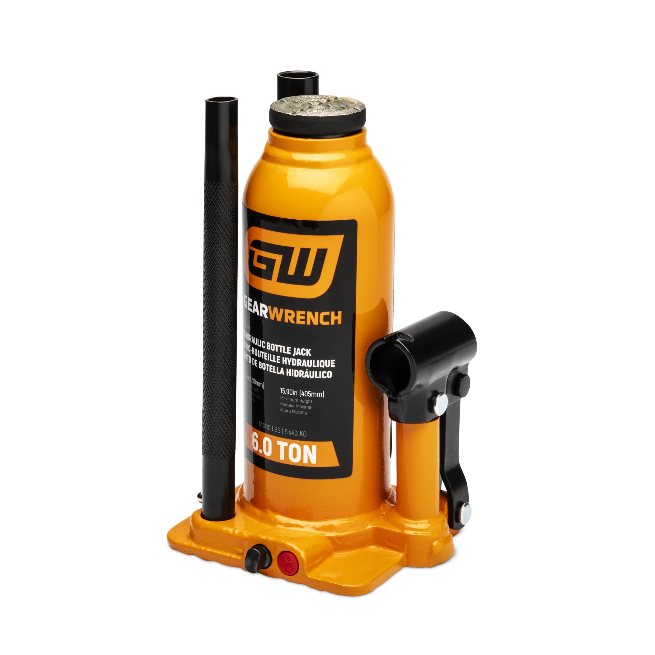 GEARWRENCH Martinetto idraulico a bottiglia da 6 tonnellate | GWHBJ6T