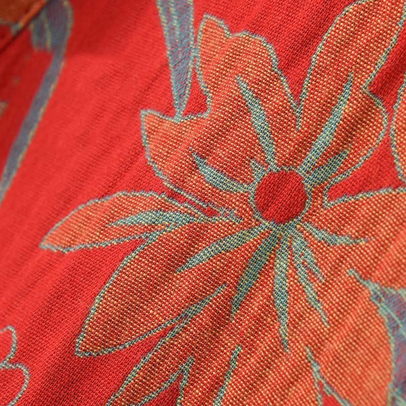 Japanischer Morgenmantel aus Musselin, Jacquard, für Damen, lässiges und atmungsaktives Nachthemd, Hotel Yukata für zu Hause, Kimono, Retro, gemütlich