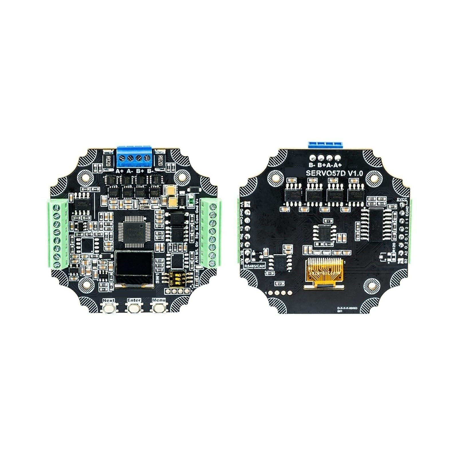 Aixinong1 SERVO57D PCBA NEMA23 Sterownik krokowy z zamkniętą pętlą Drukarka 3D Gen_L FOC Cicha(SERVO57D 485Plug MB)