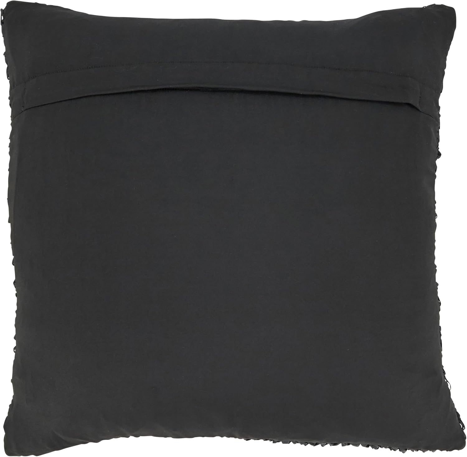 SARO LIFESTYLE Outdoor Zen Raffia Poly Filled Throw Pillow