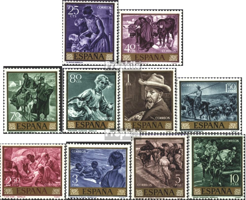 Sellos España 1942-1948 – Edición Completa De 1971 Santo Año, Nuevo Con Goma Original MNH, Ideal Para Coleccionistas