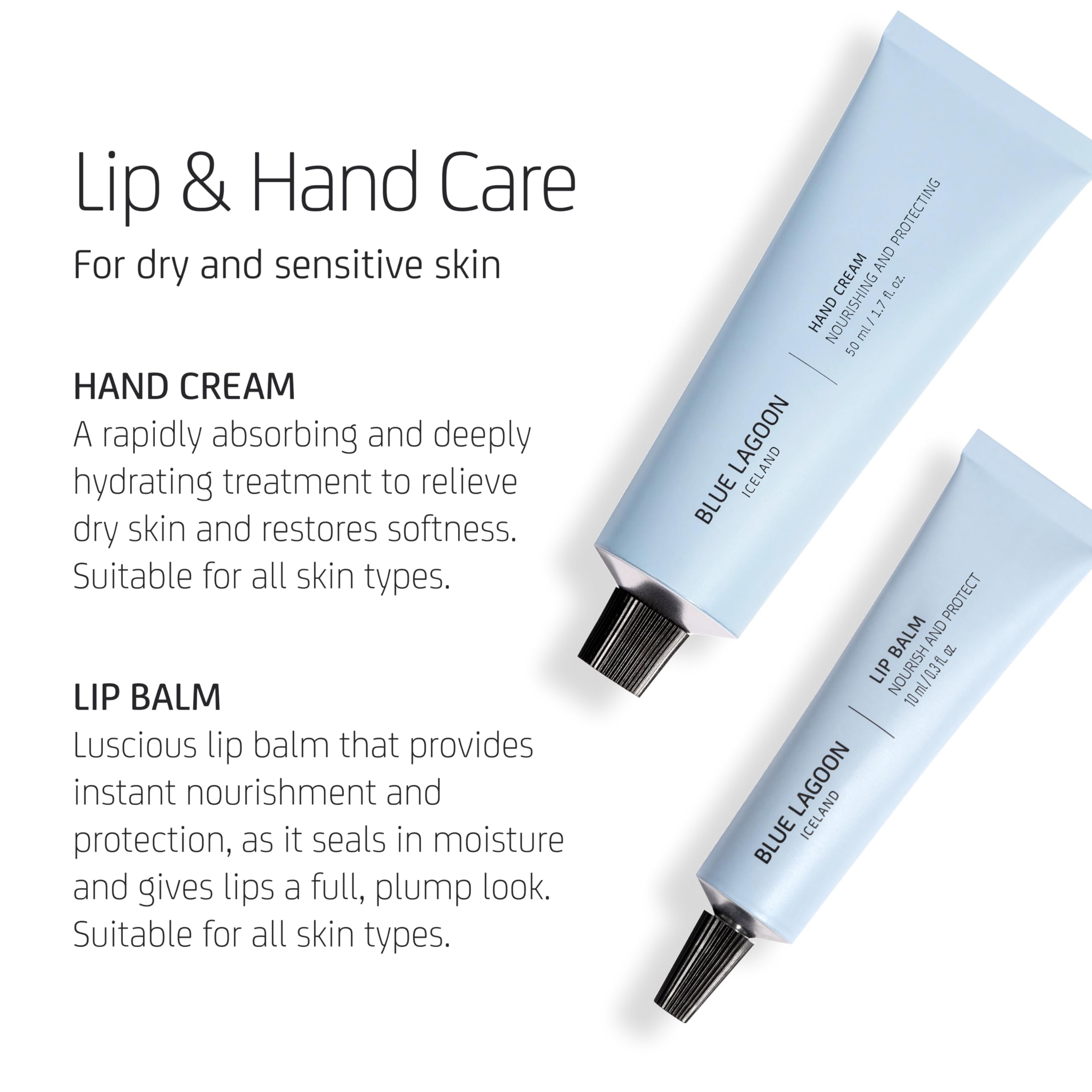 Amazon.com : Blue Lagoon Skin Science - Hand Cream + Lip Balm Care