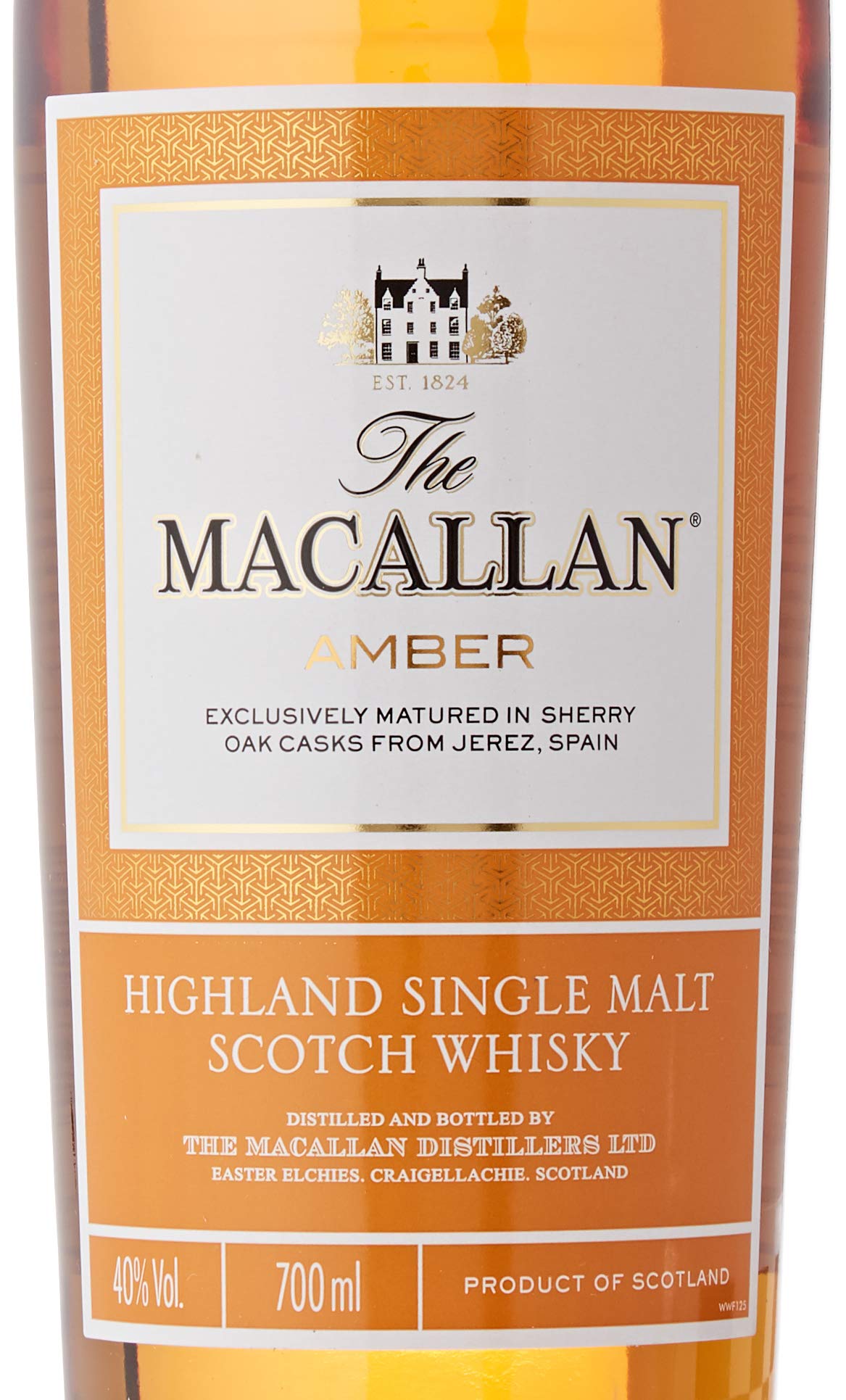 Macallan Fine Oak - Macallan Amber 40% - 700 ml : Amazon.es