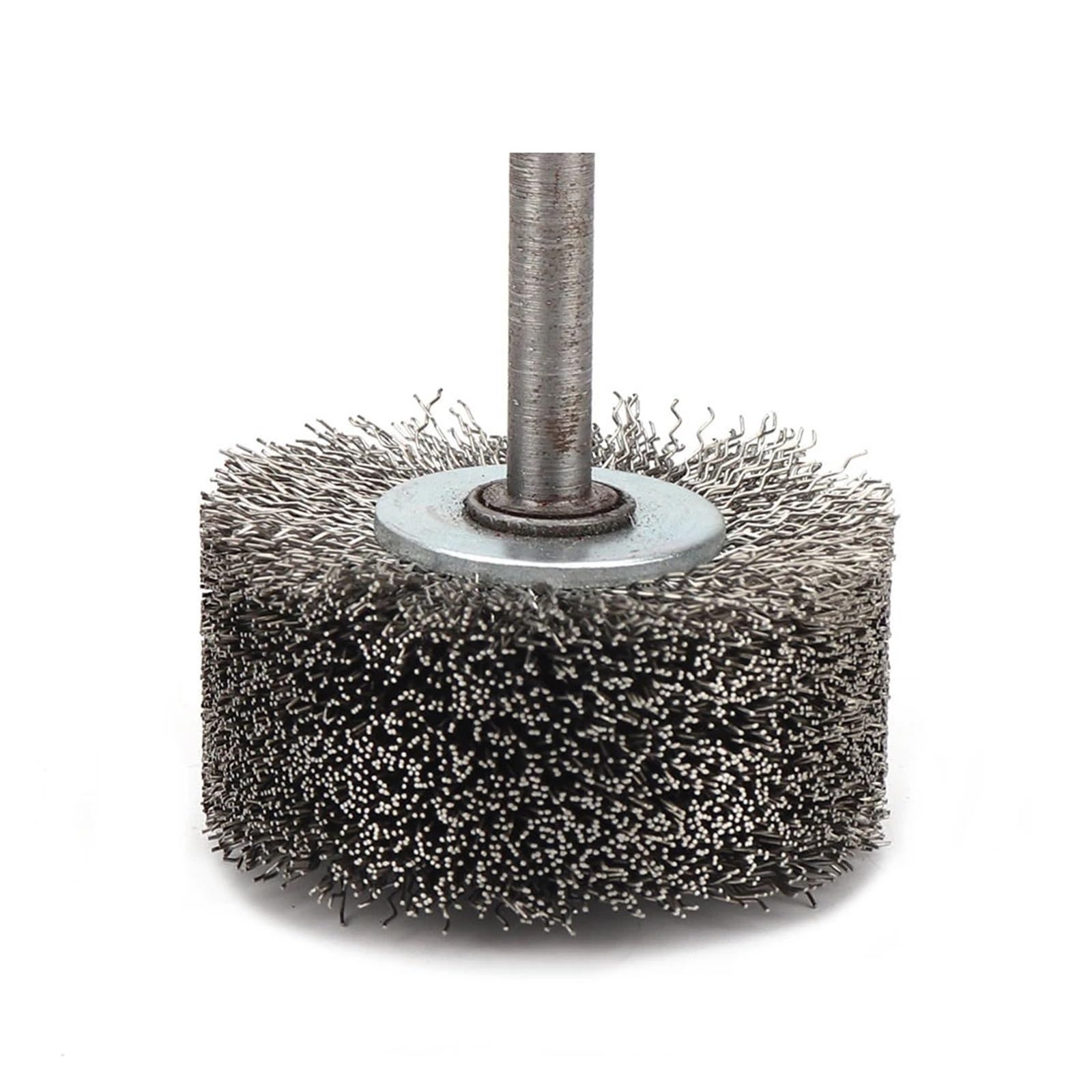 Spazzola rotante in filo di acciaio da 50 mm Utensile con gambo 1/4 "per mini trapano Rimozione ruggine metallica Lucidatura 1/2/5 pezzi Adatto per lucidatura e levigatura(5Pcs)