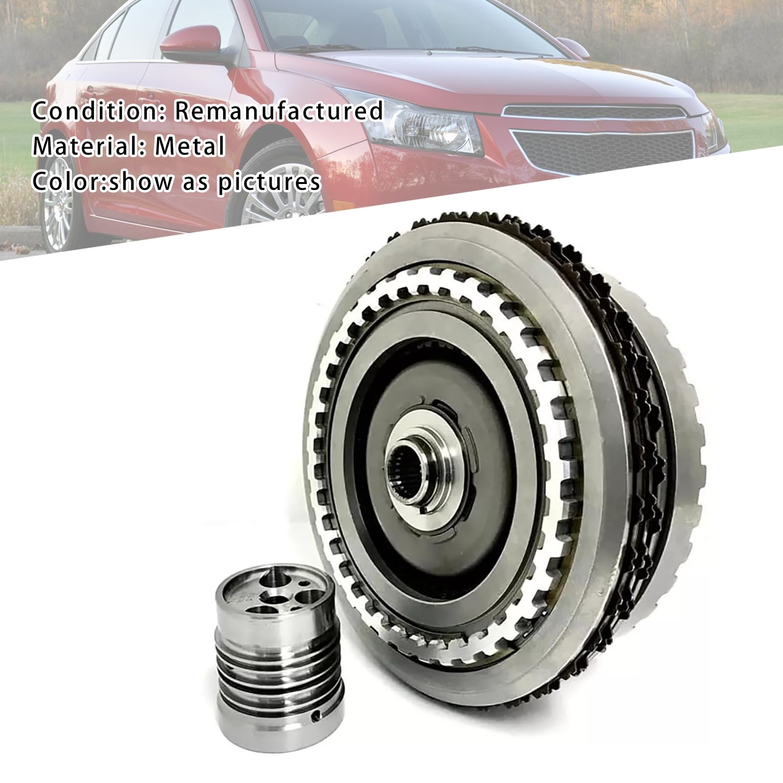 6T40 6T45E 3-4-5 Dual-Drum Rückwärtskupplung 24253300 Fit für Chevy Cruze, Fit für Buick 2010-2016