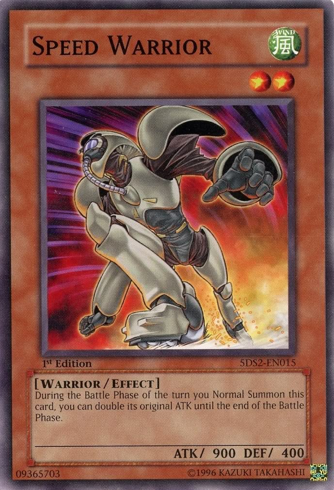 yugioh best warrior cards Amazon.com: Yu-Gi-Oh! - Speed Warrior (5DS2-EN015) - 5Ds Starter Deck  2009-1st Edition