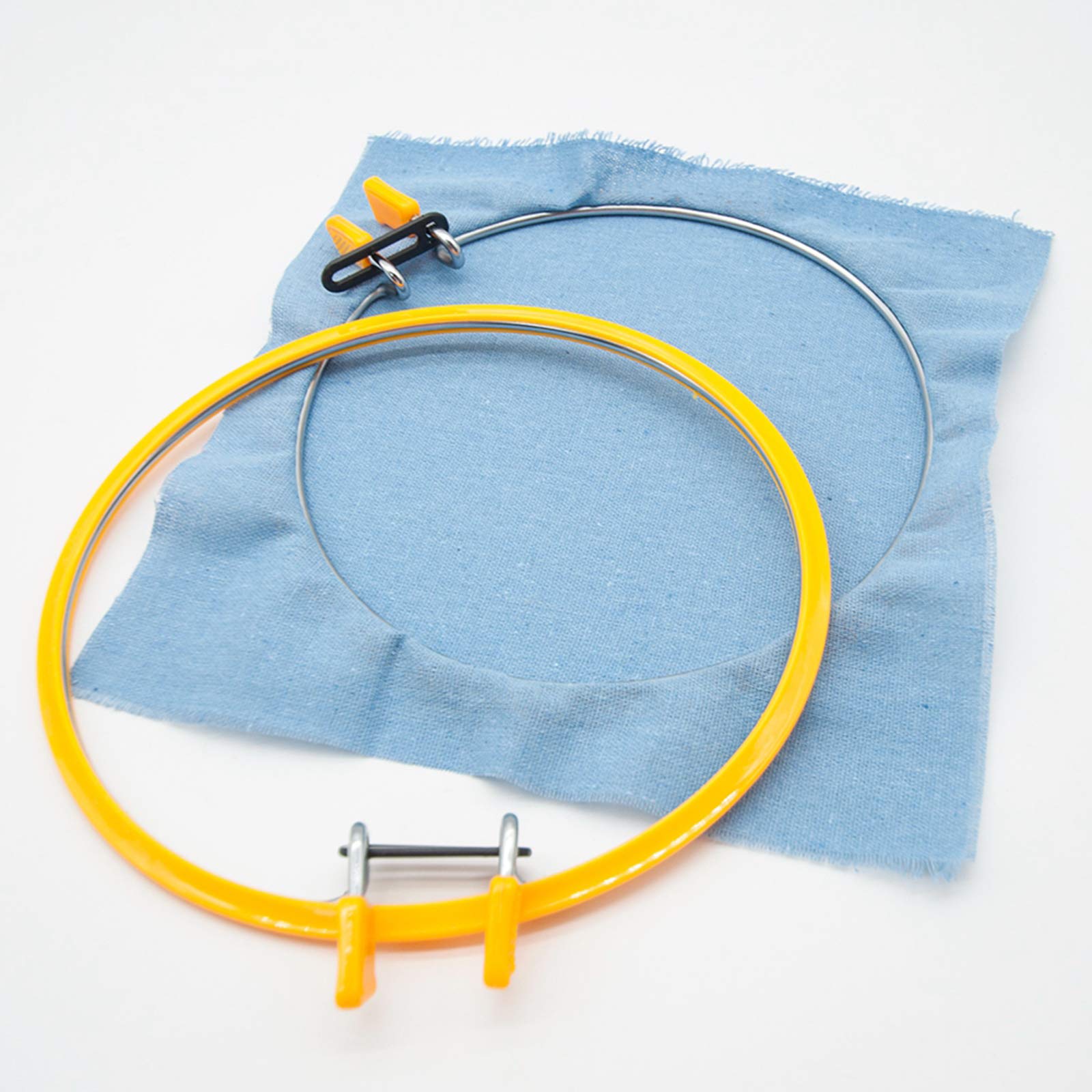 Amagogo 8.7 Inch Embroidery Hoop Circle Stitch Sewing