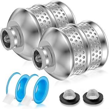 2 Pcs Bubbler Sprinkler Heads 3/4-15NH Thread Aluminum Diffuser Flood Nozzle with Raw Tape Gentle Flow Metal Bubbler Sprinkler Head, Gentle Garden Watering Soaker Sprinkler for Garden Lawn Yard