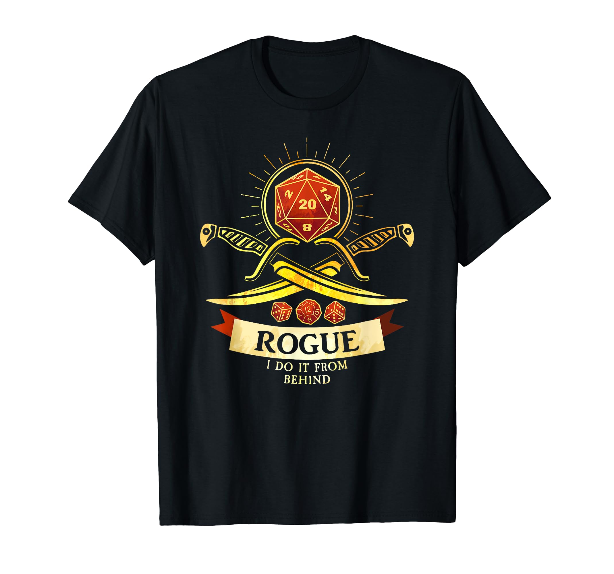 Rogue Fantasy Gamer RPG Class T-Shirt