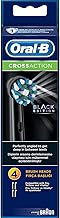 Oral-B - 80318302 - Crossaction Black Replacement Brushes For Electric Toothbrush 4x -