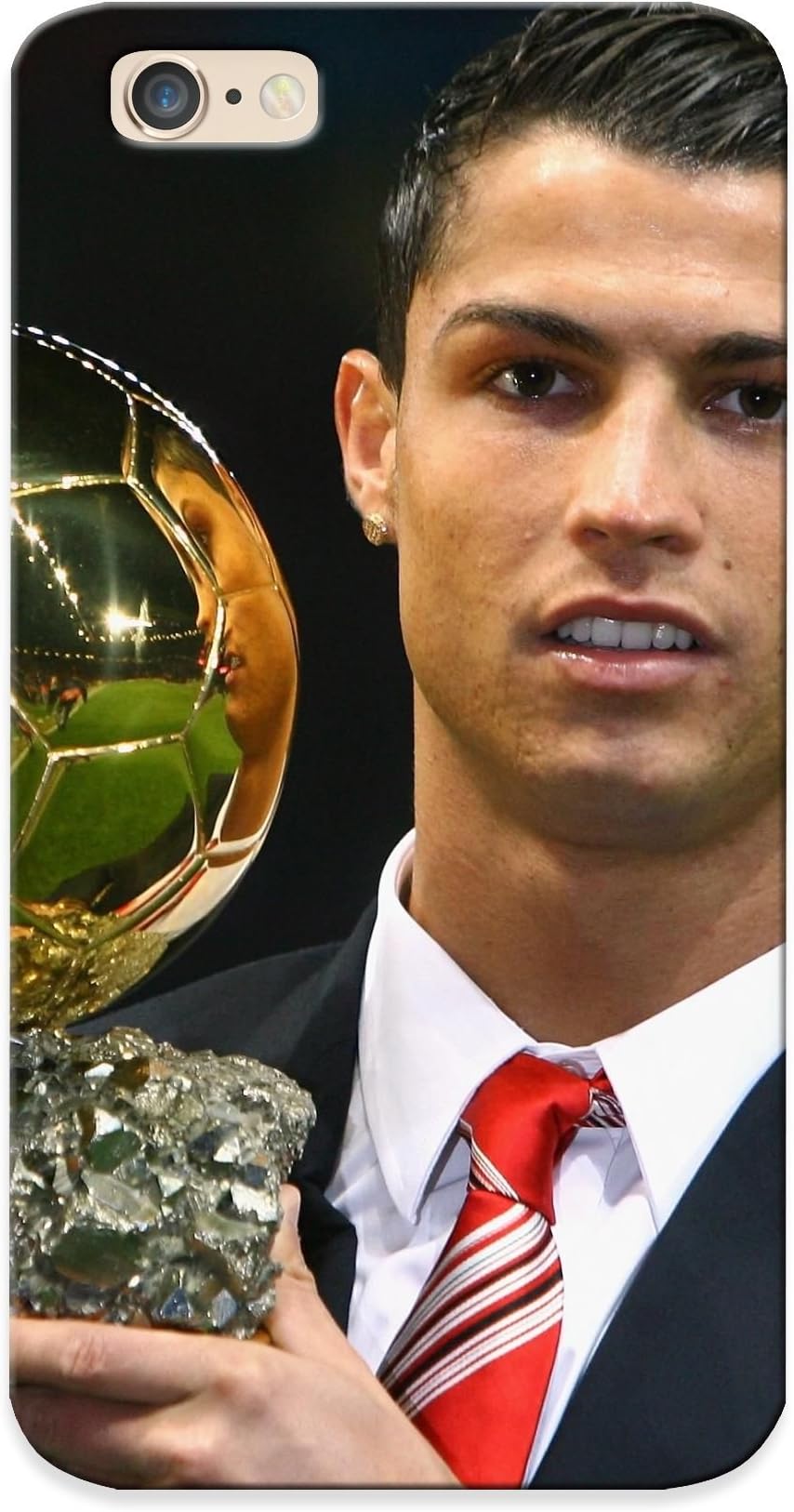 Appearance Snap-on Case Designed For Iphone 6- Cristiano Ronaldo Cr7 Fifa Ballon D Or 2013 Football Soccer Real Madrid Sports(best Gifts For Lovers)