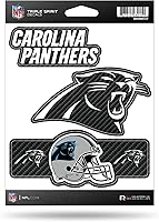 Vista 47 de Rico Industries NFL Football Triple Spirit Stickers Hoja de calcomanías triples