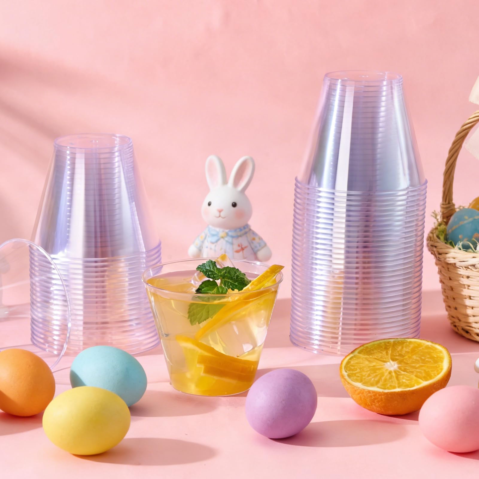 Amazon.com: JOLLY CHEF 𝟐𝟎𝟎 𝐏𝐚𝐜𝐤 𝟗 𝐨𝐳 Clear Disposable