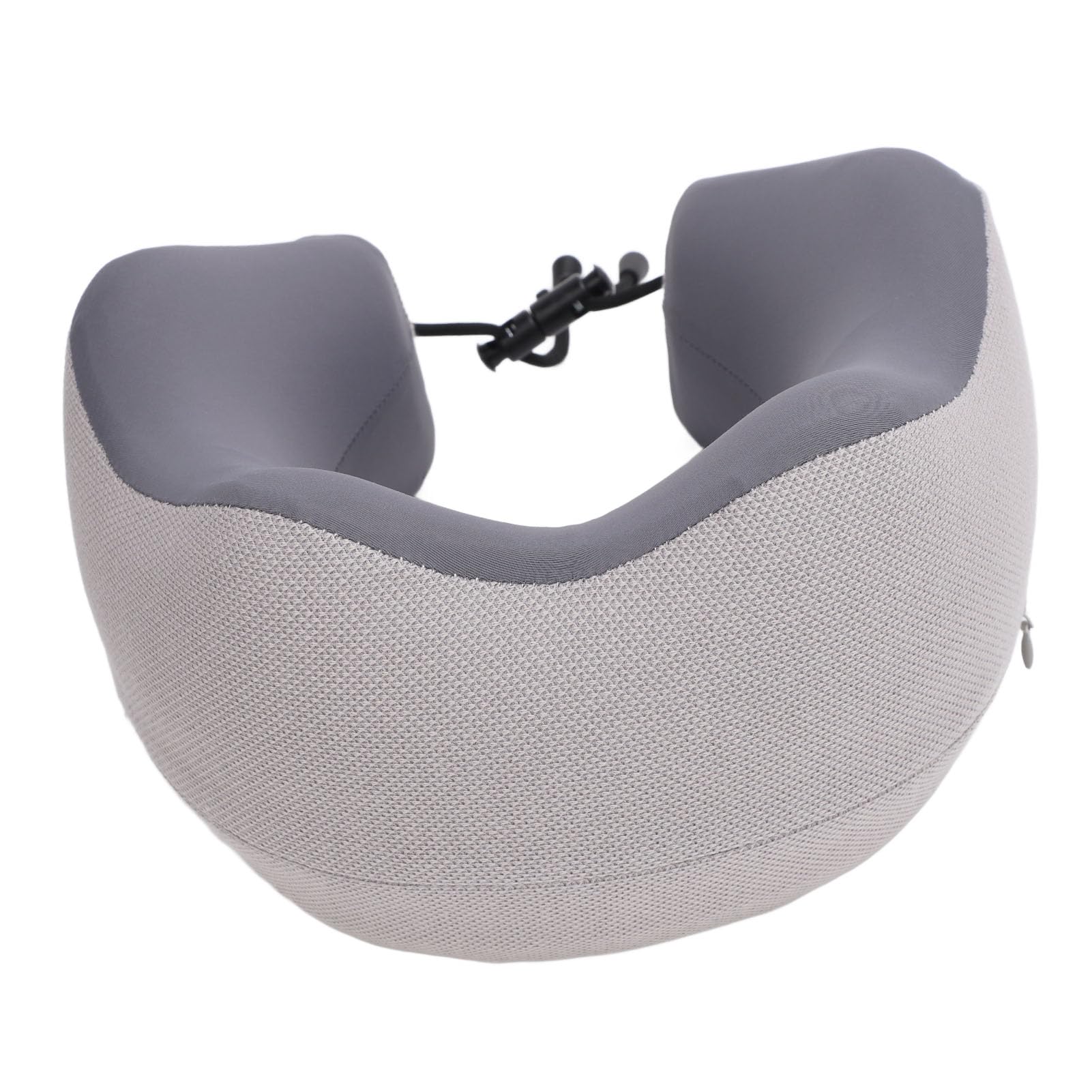 RiToEasysports Cuscino da Viaggio, Supporto per il Collo in Memory Foam con Forma a U Regolabile e Rimbalzo Lento, per Dormire in Aereo (M)